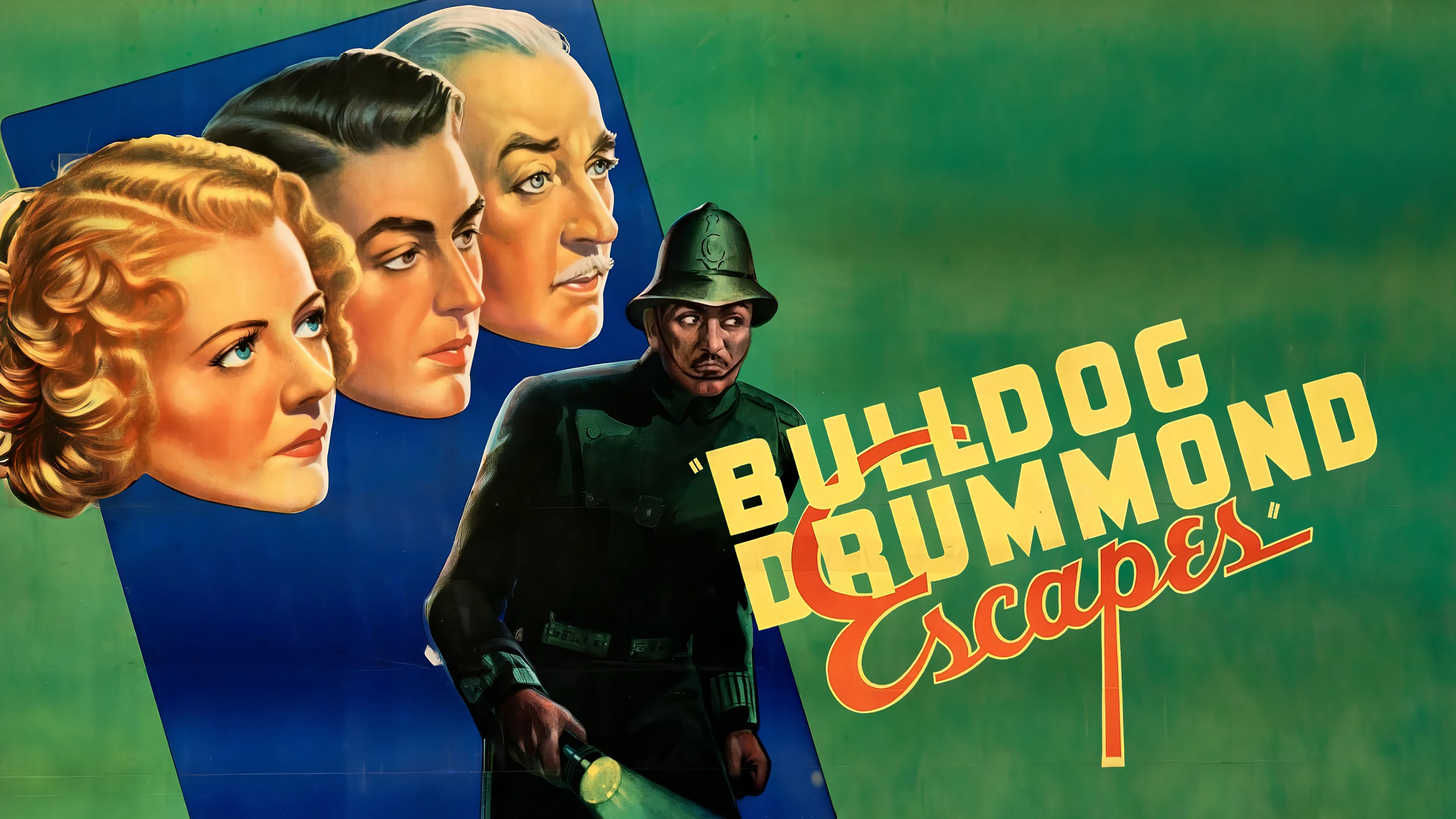 Bulldog Drummond Escapes poster